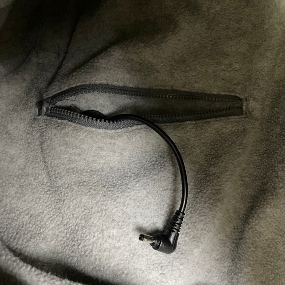 Ororo Hoodie Sweatshirt Mens 2XL Gray Full Zip Outdoors Lined NO BATTERY - Picture 8 of 11